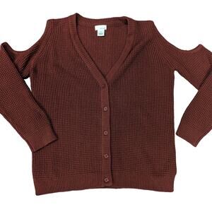 Wet seal sweater holes below shoulder Size M